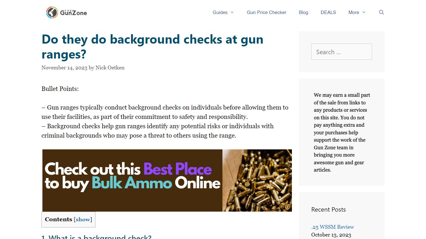 Do they do background checks at gun ranges? | TheGunZone