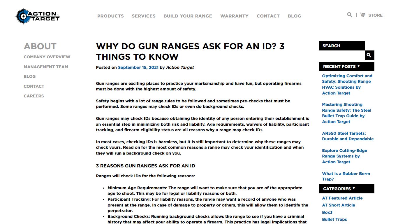 Why Do Gun Ranges Ask for an ID? 3 Things to Know